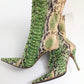 Bottes vintage python Gianmarco Lorenzi - FR37 | UK4| US5.5