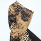 Roberto Cavalli leopard fur trompe l'oeil jeans pants - XS