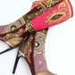 Bottes El Dantes oriental rose orné de strass - EU37|UK4|US5,5