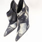 El Dantes ankle boots in tie and dye denim - EU38|UK5|US7