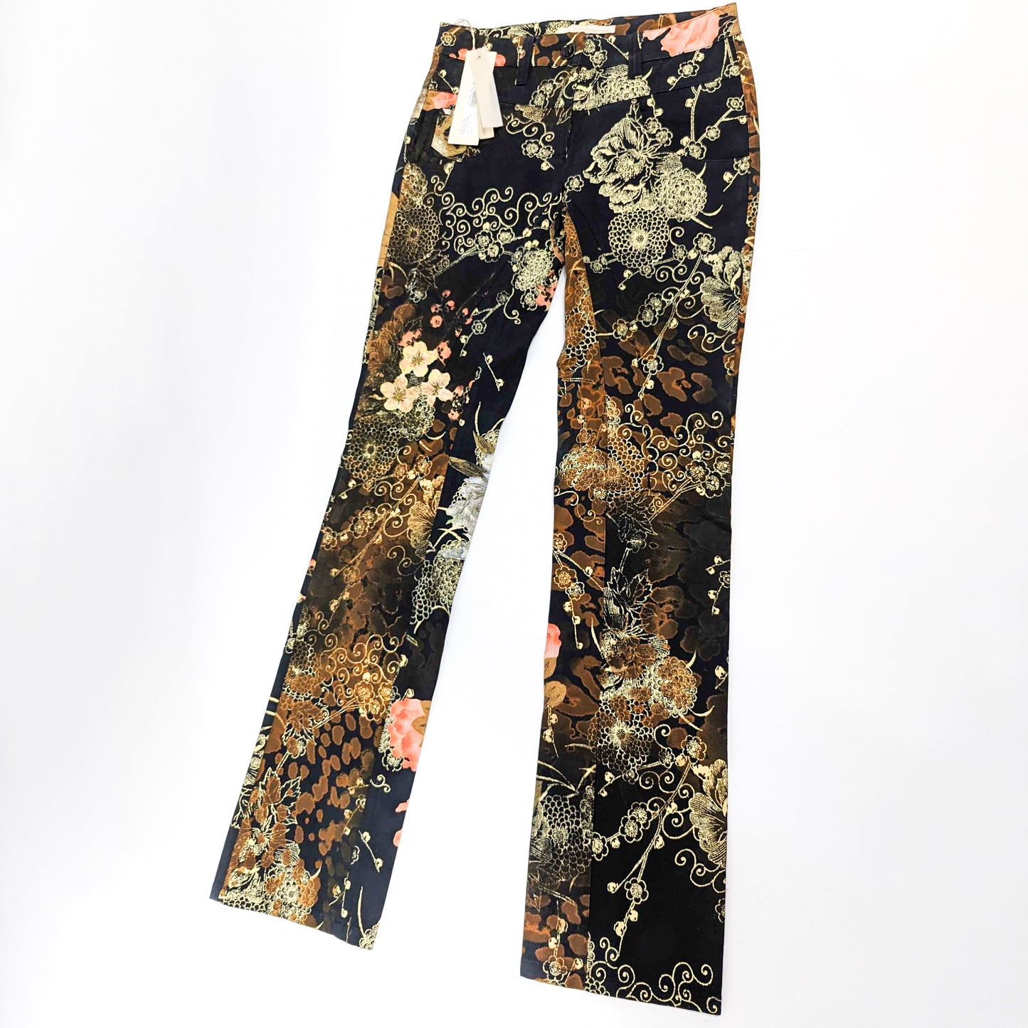 Pantalon à imprimé psychédélique Roberto Cavalli - M