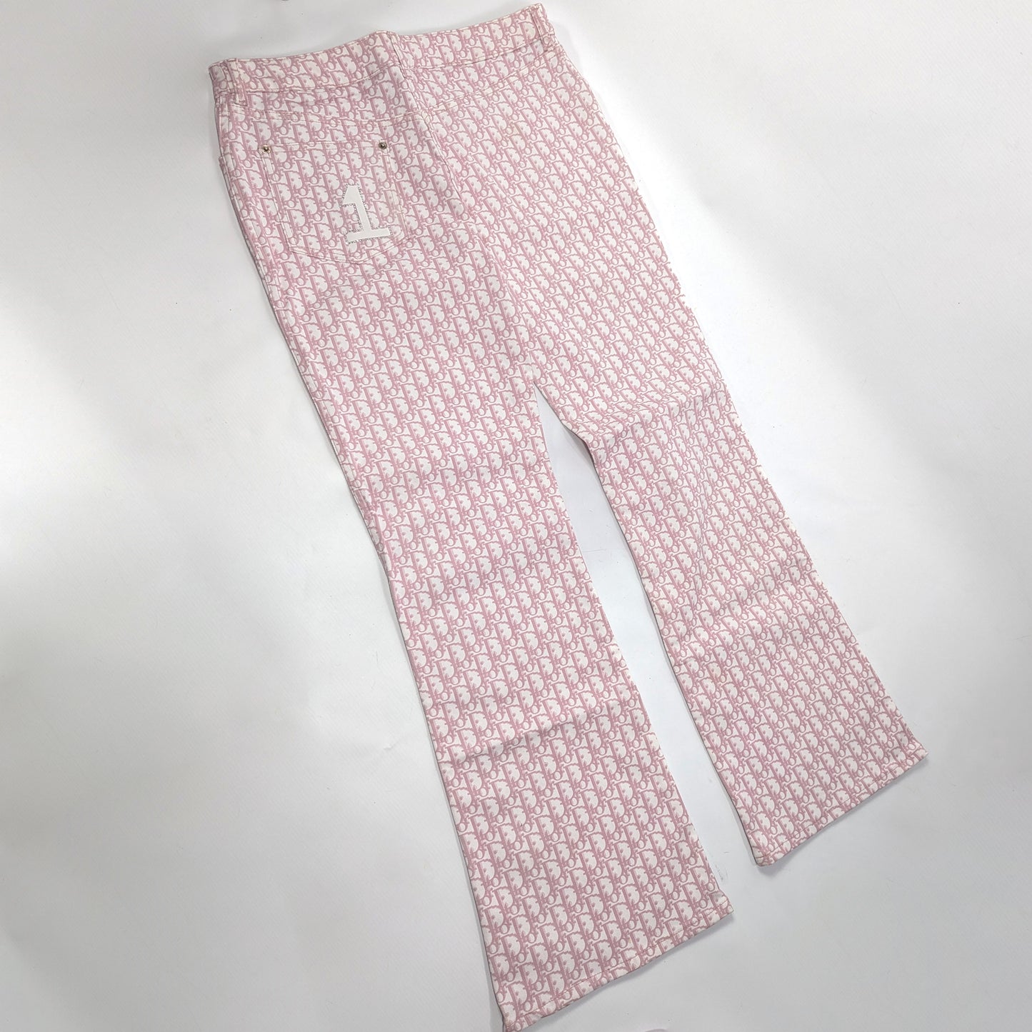 Pink monogram pants - S/S 2002 - L