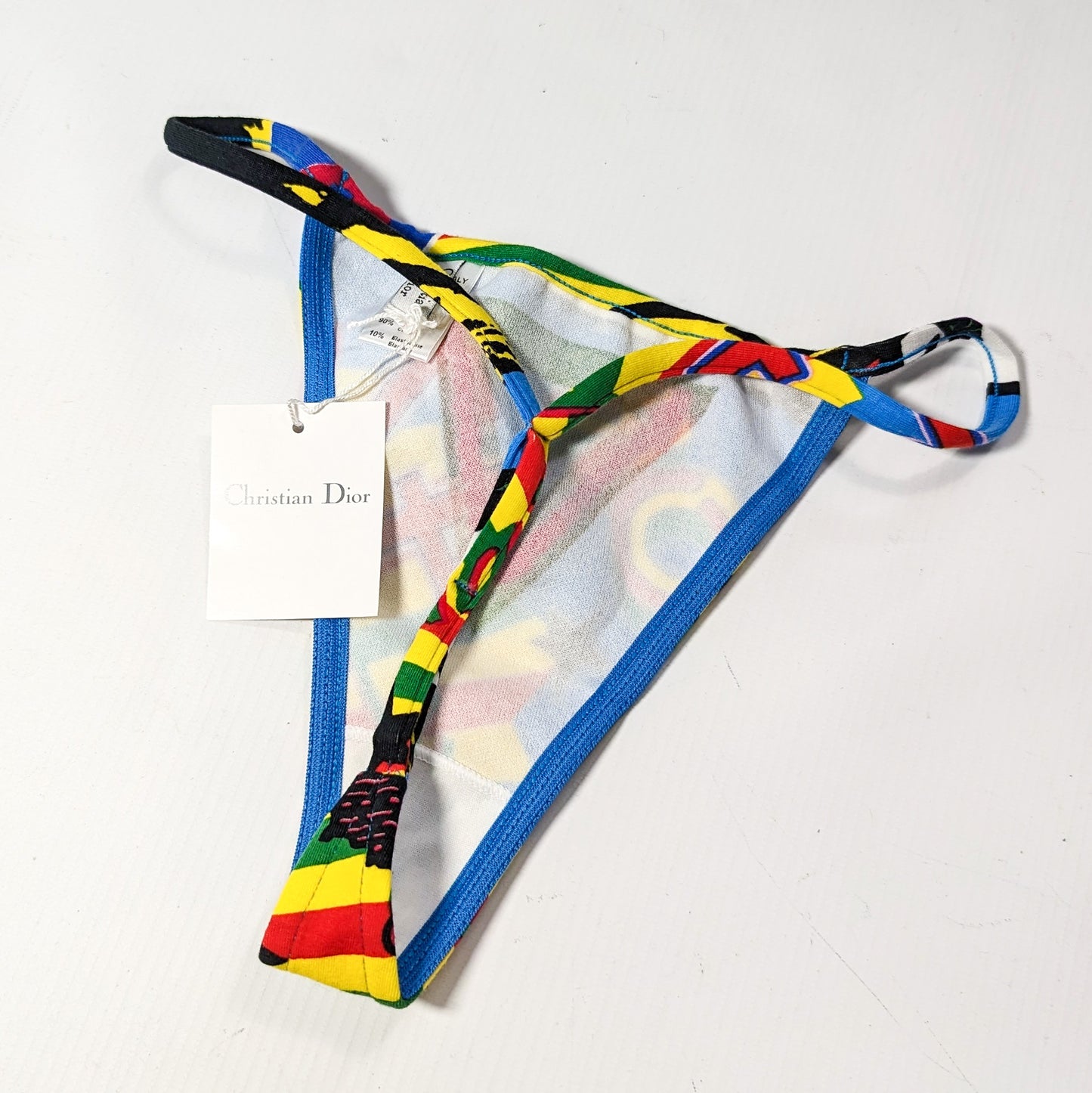 Dior rasta thong by Galliano