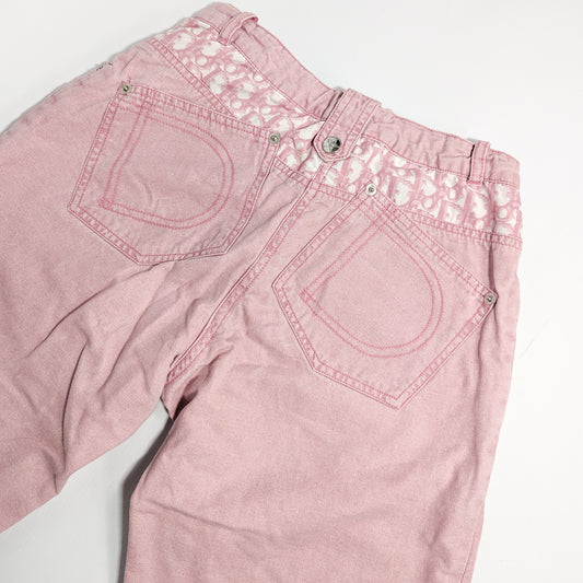 PantalonDior par Galliano monogramme - 12Y