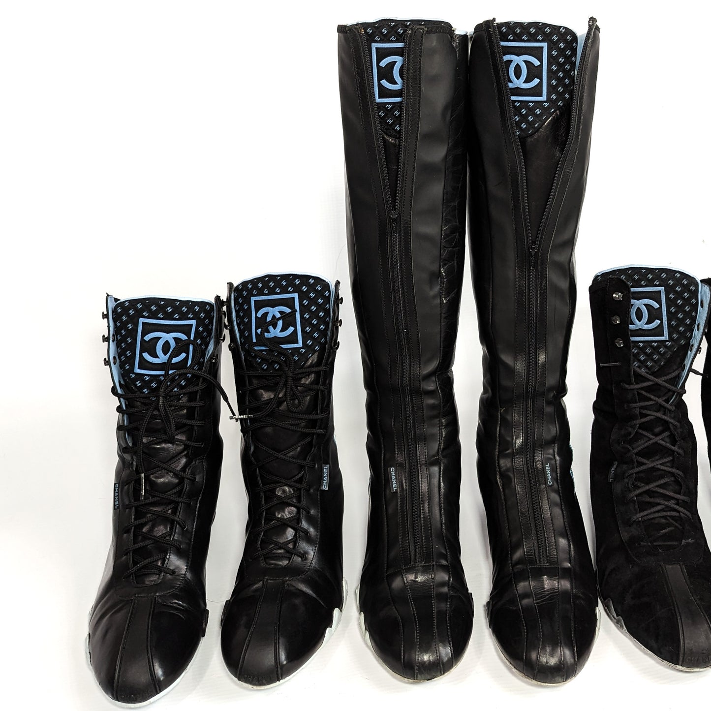 Bottes logo Chanel - EU37|4UK|6US