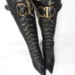 Dior by Galliano Fall 2000 Python Buckle Boots