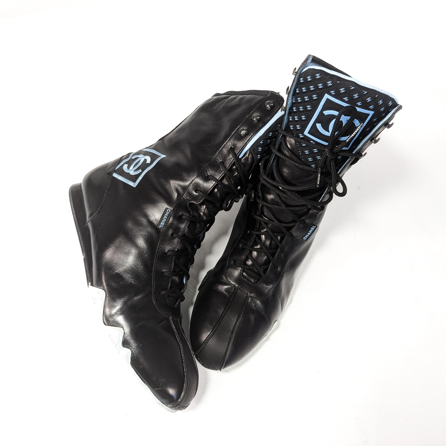 Bottines logo Chanel - EU37|4UK|6US