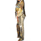 Roberto Cavalli lion print pants - S/S 2002 - M