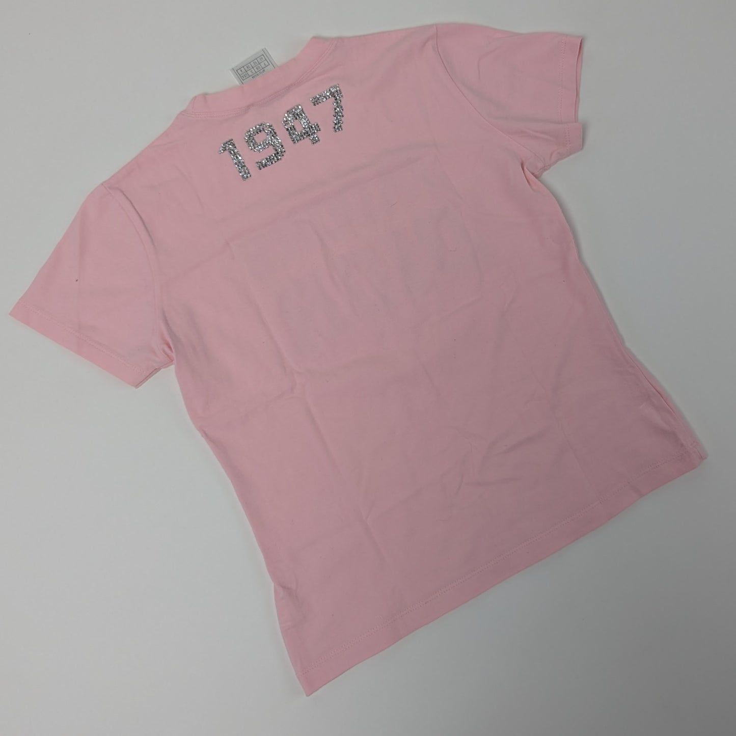 T-shirt Dior par Galliano rose à Strass