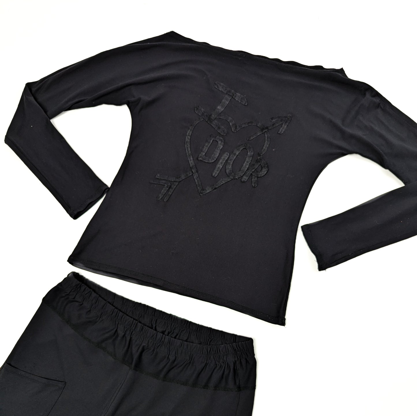 Dior jogging set by Galliano black