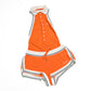 Ensemble short orange Dsquared2