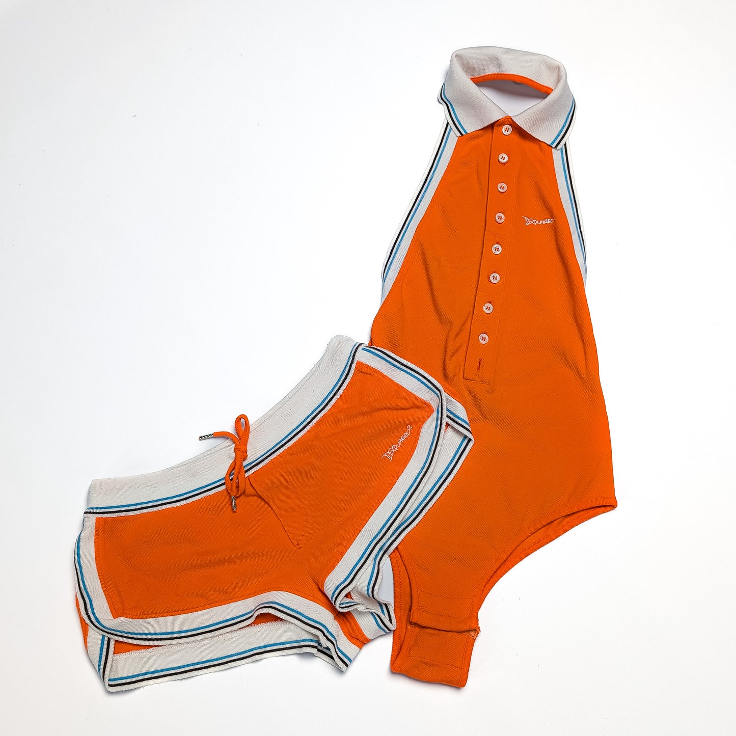 Ensemble short orange Dsquared2