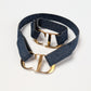 Dior denim necklace and bracelet set by Galliano - F/W 2000