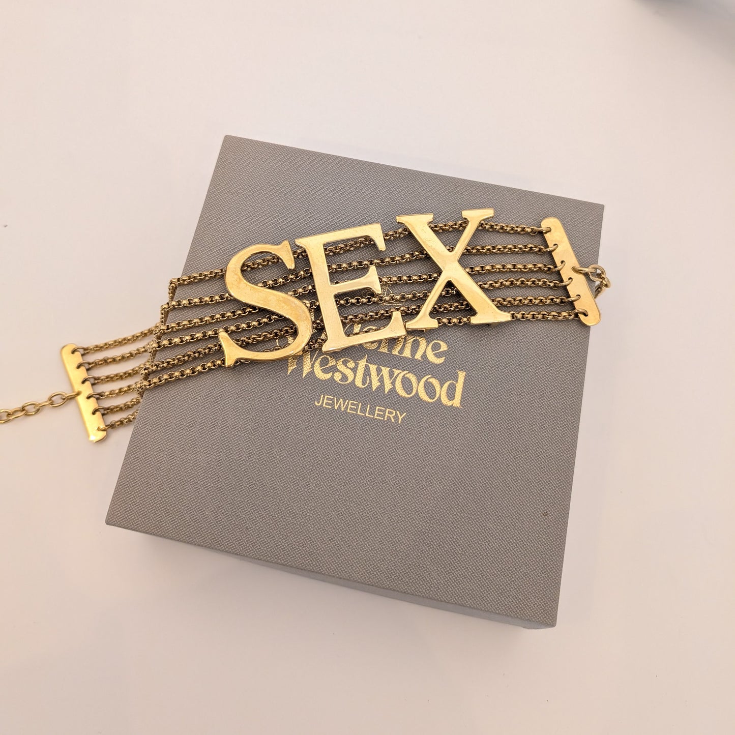 Vivienne Westwood “SEX” necklace