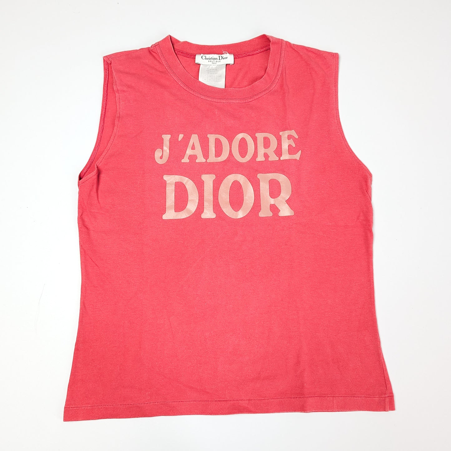 J'adore Dior débardeur rose orangé - L