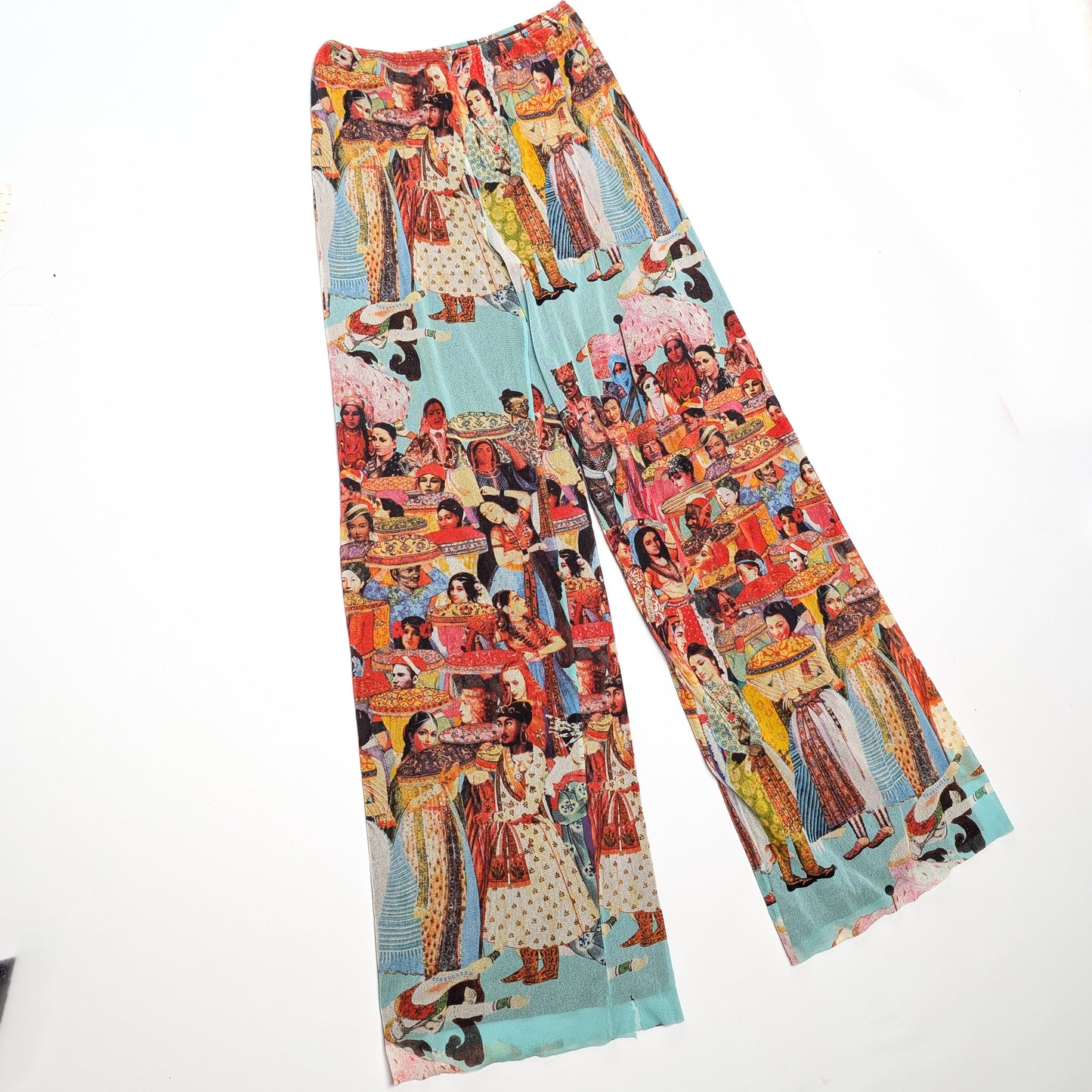 Indian pattern pants Jean Paul Gaultier A/W1998