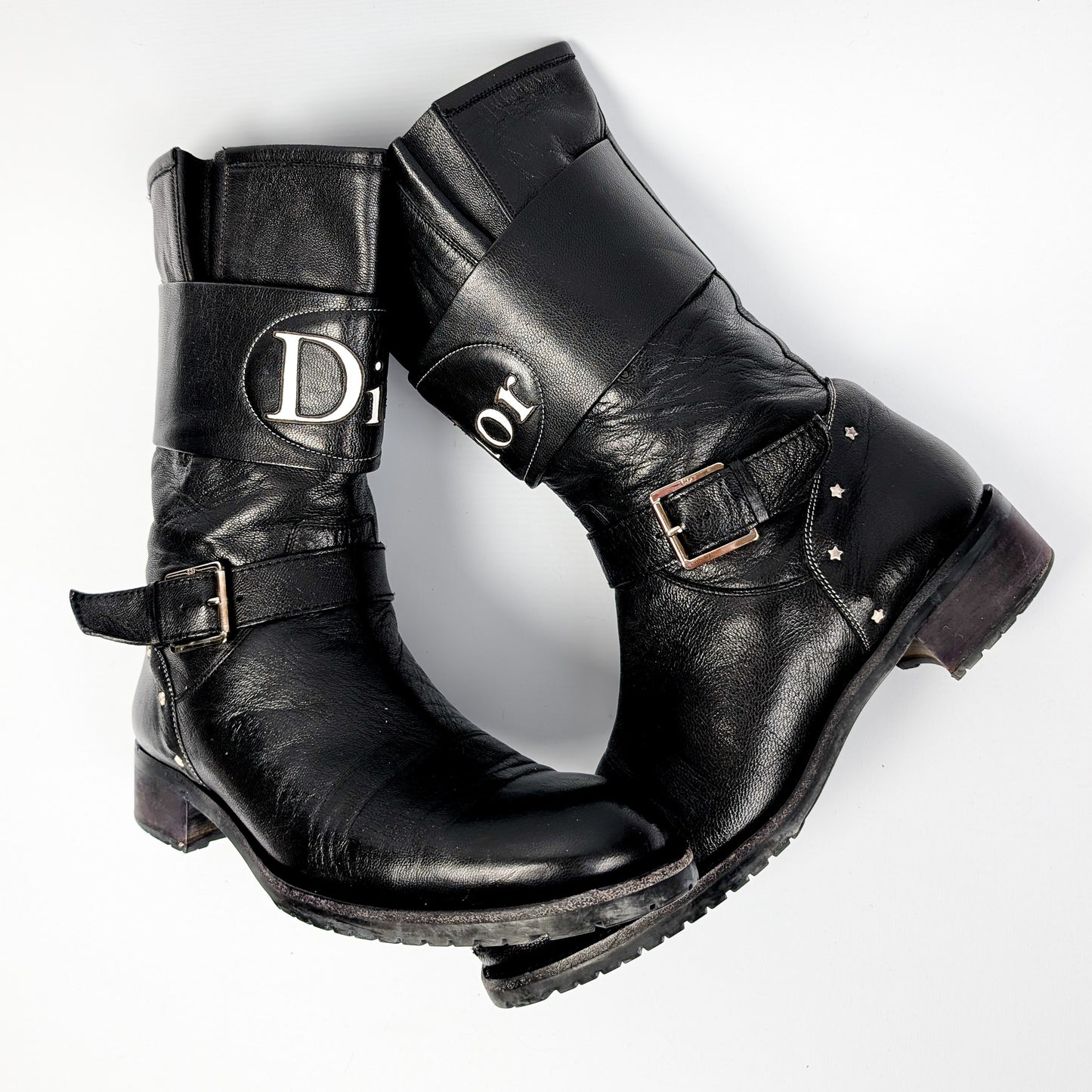 Bottes "Moto' Dior par Galliano - EU41|8UK|10US