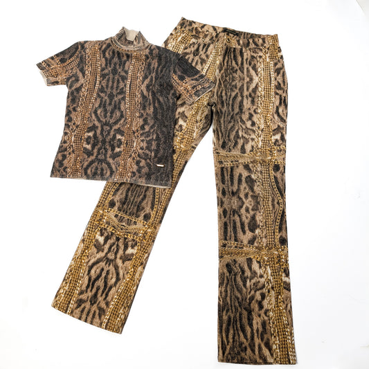 Ensemble Roberto Cavalli leopard chaine - S/M