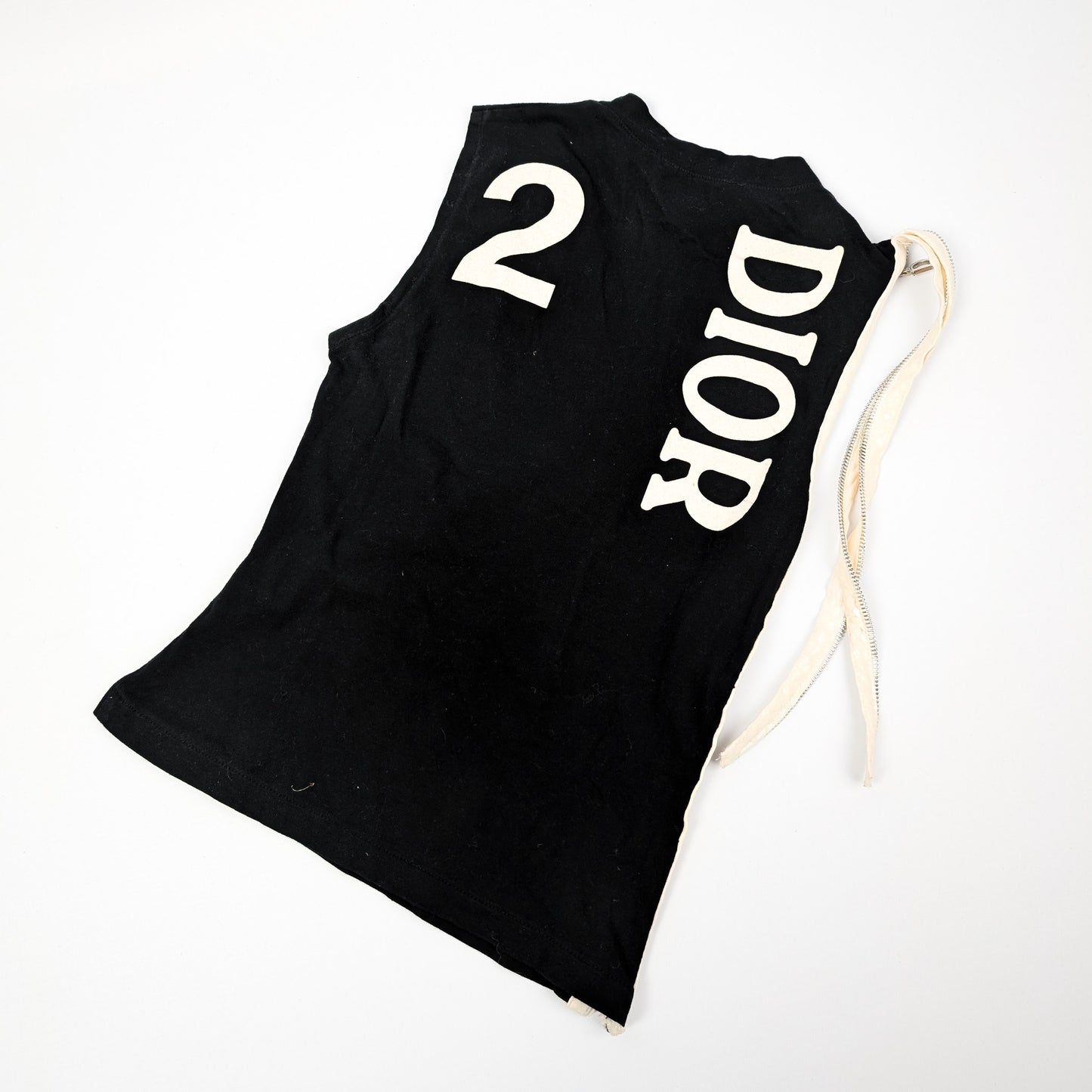 Black and white "J'adore Dior" tank top