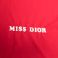 Jupe paréo rouge Dior par Galliano