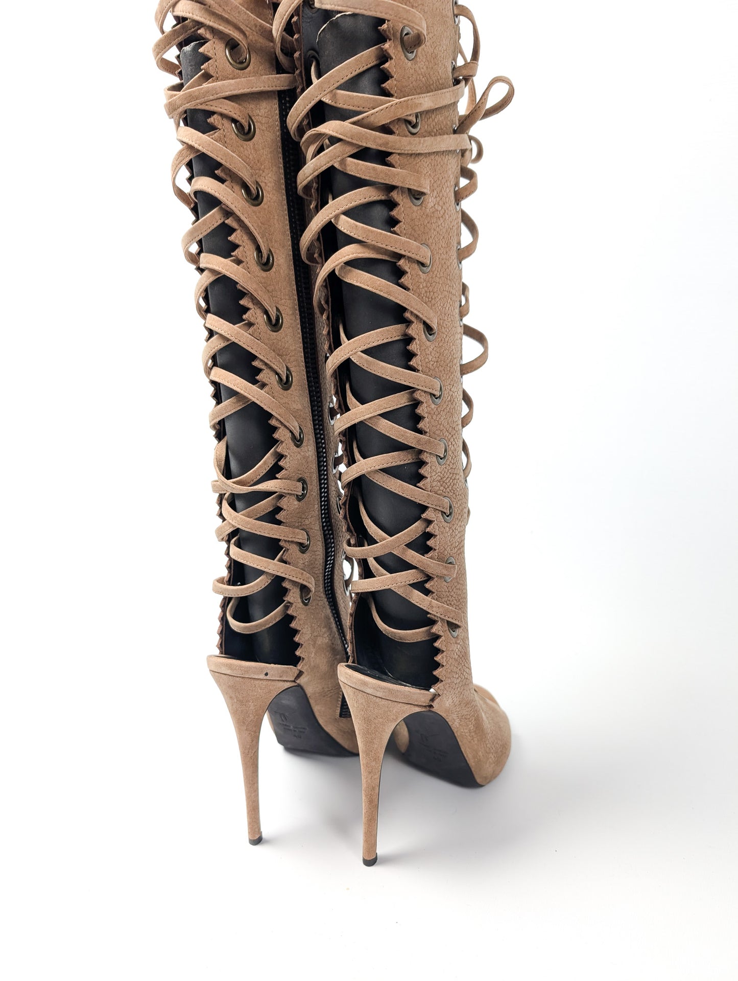 Giuseppe Zanotti open lace boots - EU39|6UK|8US