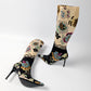 Bottes Roberto Cavalli Cheongsam S/S 2003 - EU38|UK5|US7