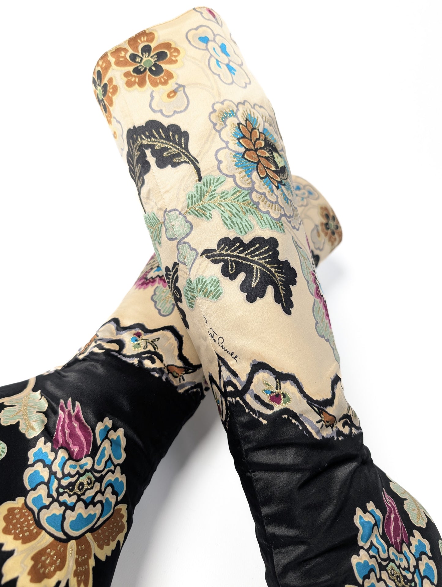 Bottes Roberto Cavalli Cheongsam S/S 2003 - EU38|UK5|US7