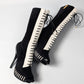 Bottes ouvertes Versace F/W 2011 - EU40|7UK|9US