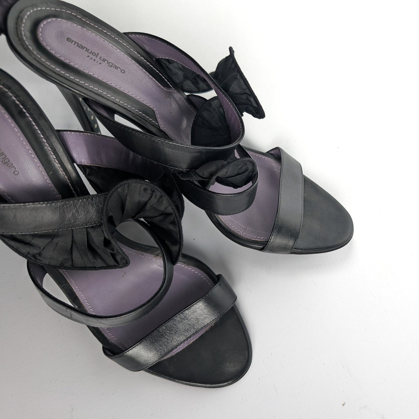 Sandales Emanuel Ungaro montantes - EU40|7UK|9US