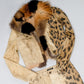 Roberto Cavalli leopard fur set