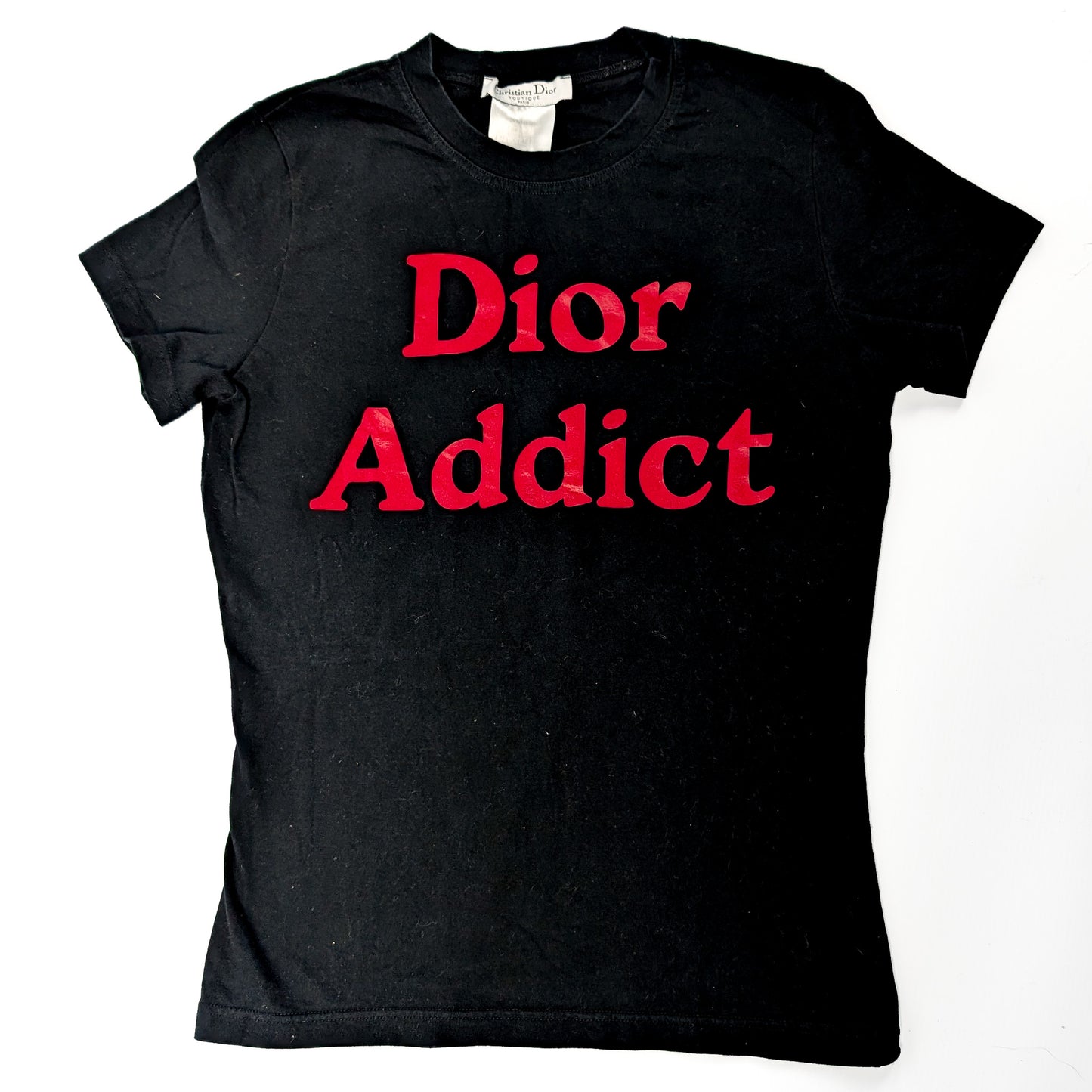 T-shirt "addict" Dior par Galliano