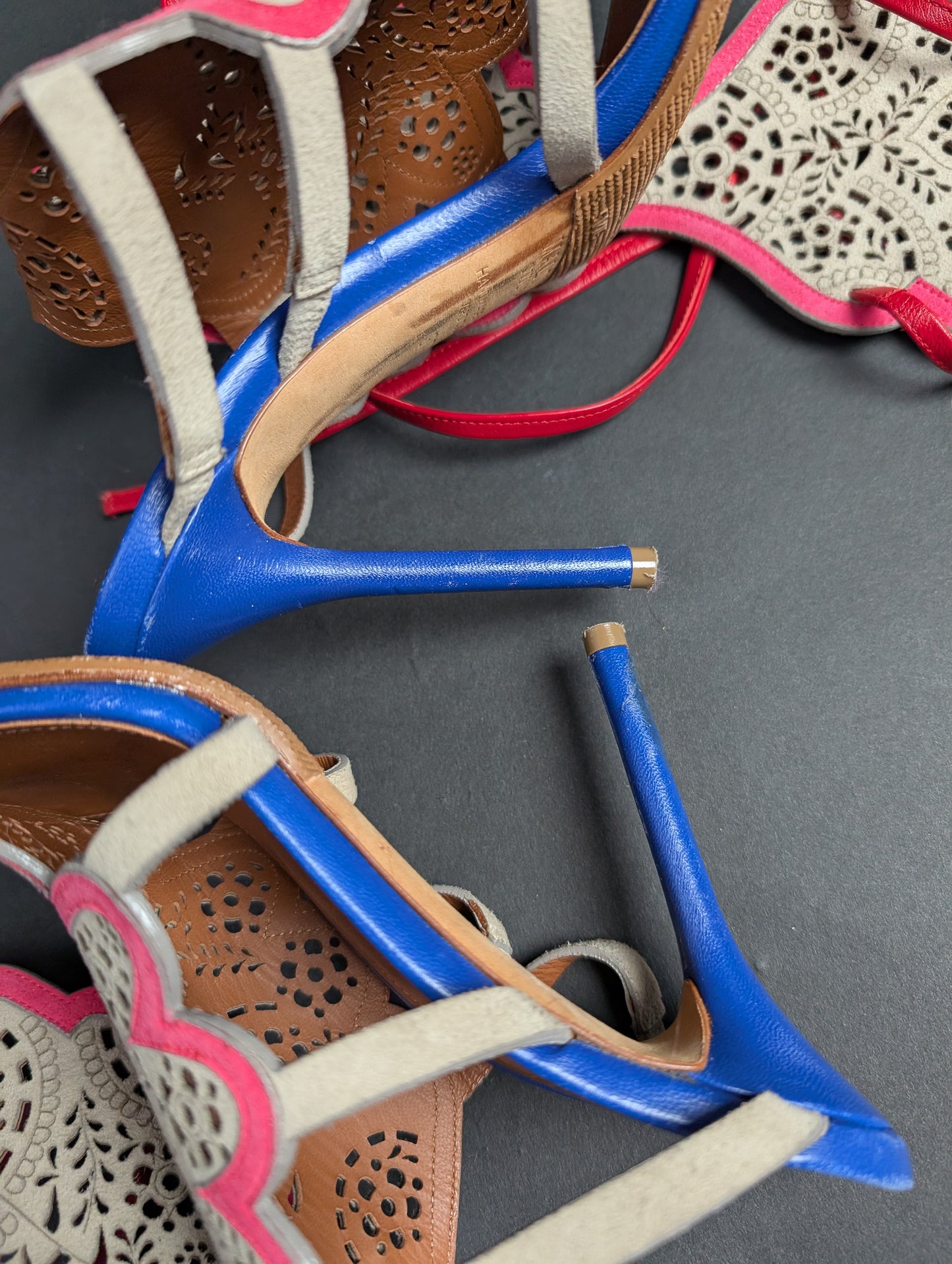 Tie-up sandals - EU37|UK4|US6