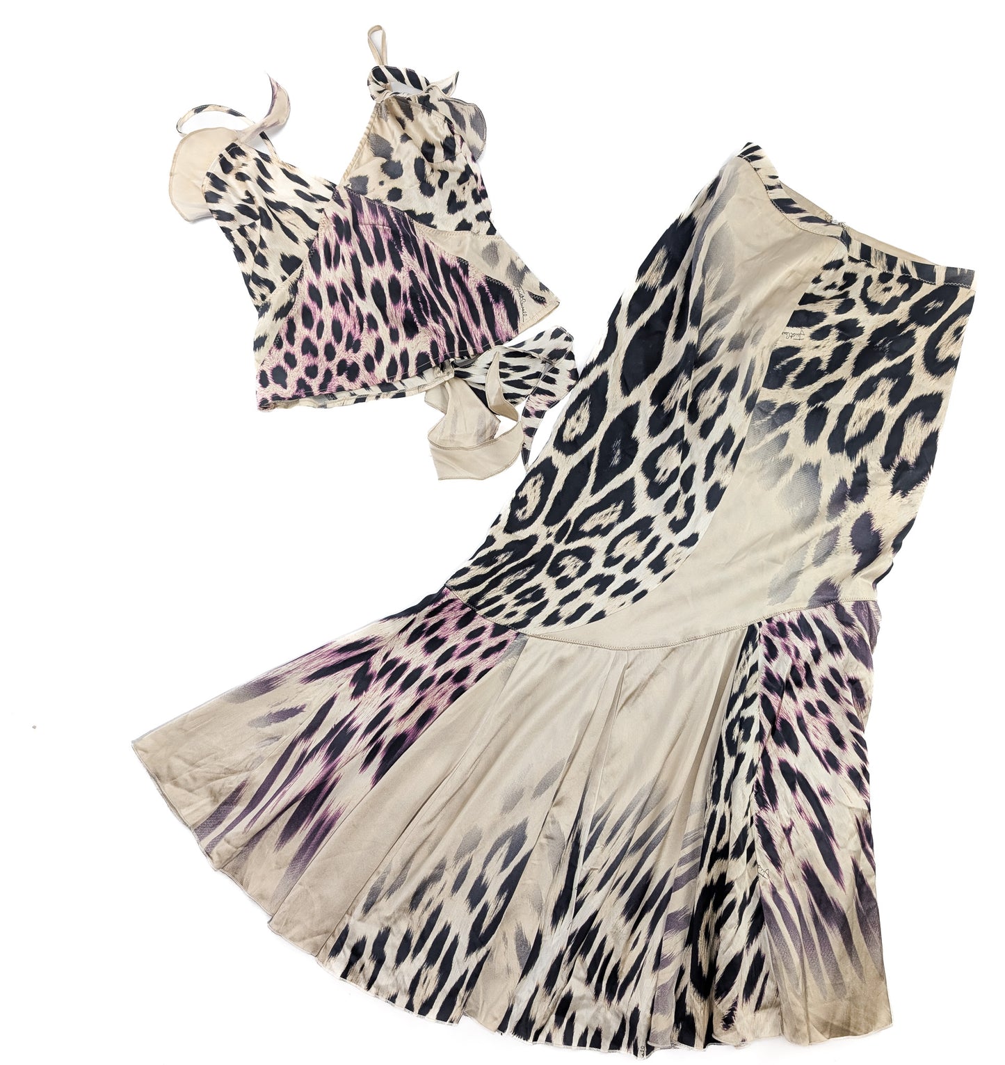 Ensemble top et jupe Roberto Cavalli - M