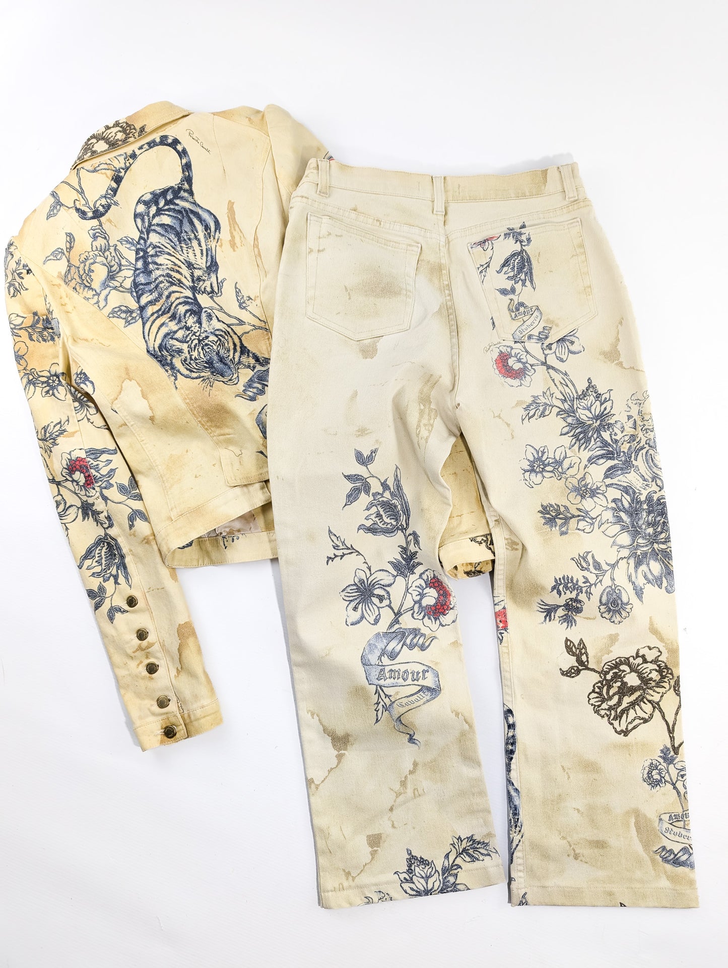 Ensemble Pantalon Cavalli "tatouage" S/S 2003 - M