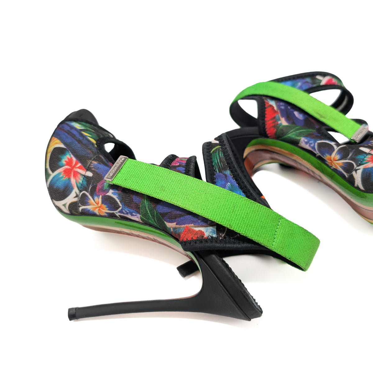 Dsquared2 Surfer's Paradise floral sandals - EU37|4UK|6US