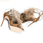 Sandales Dsquared2 fourrure - EU40|7UK|9US