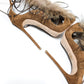 Sandales Dsquared2 fourrure - EU40|7UK|9US