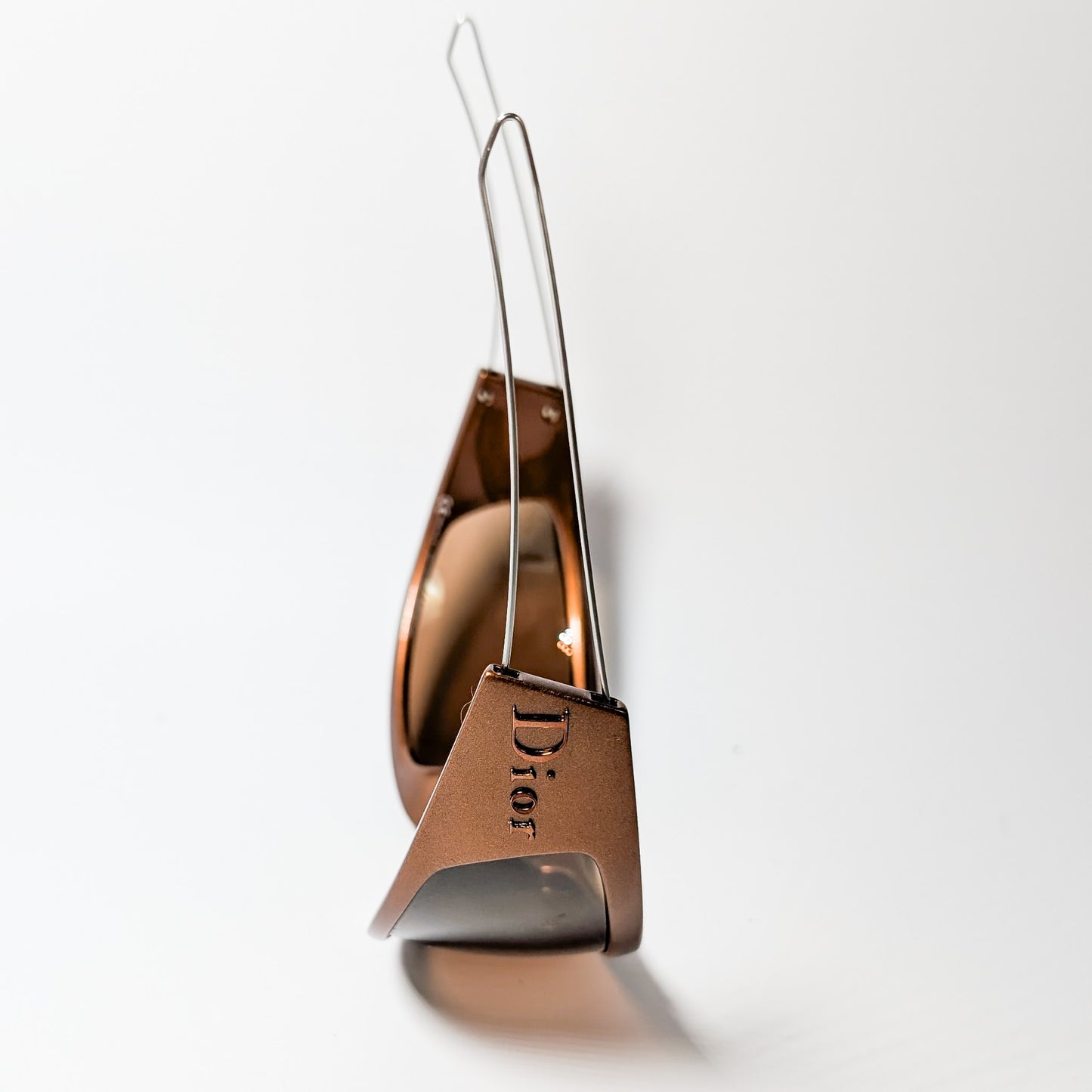 Dior mask glasses by Galliano bronze