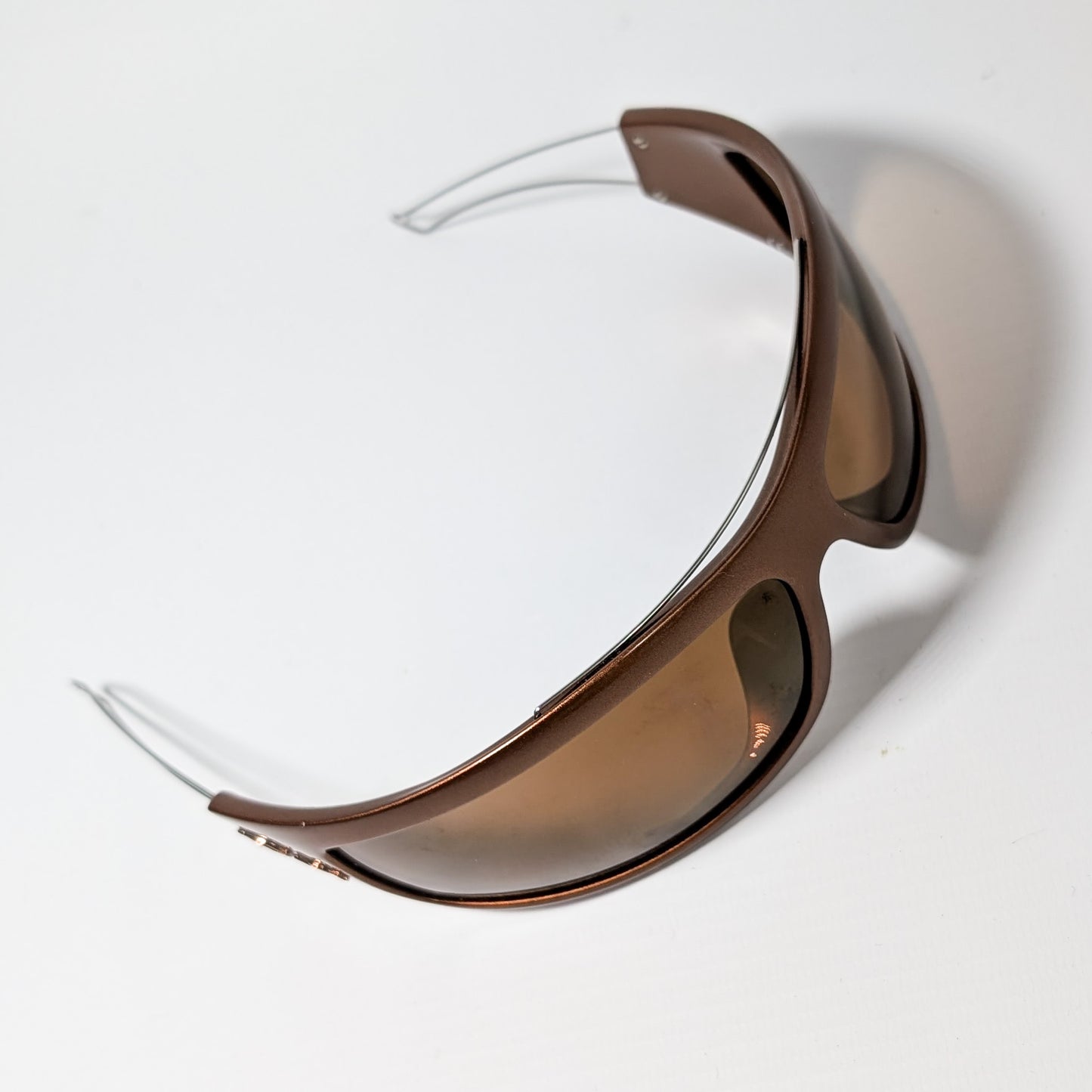 Dior mask glasses by Galliano bronze
