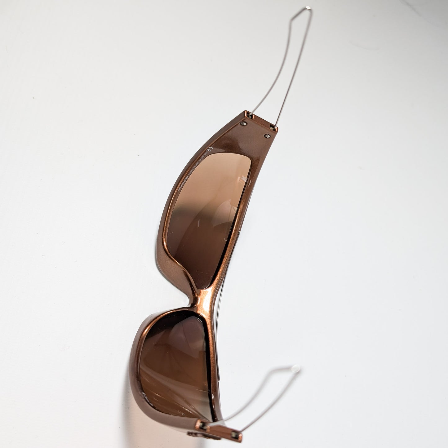 Dior mask glasses by Galliano bronze