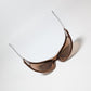 Dior mask glasses by Galliano bronze