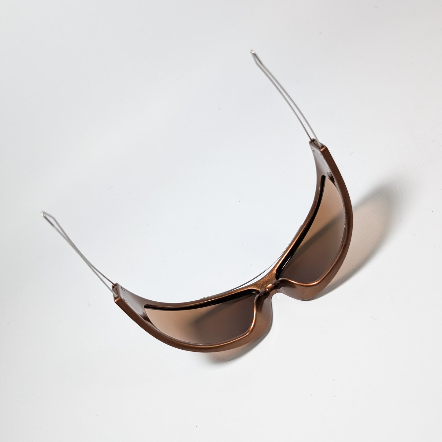 Dior mask glasses by Galliano bronze