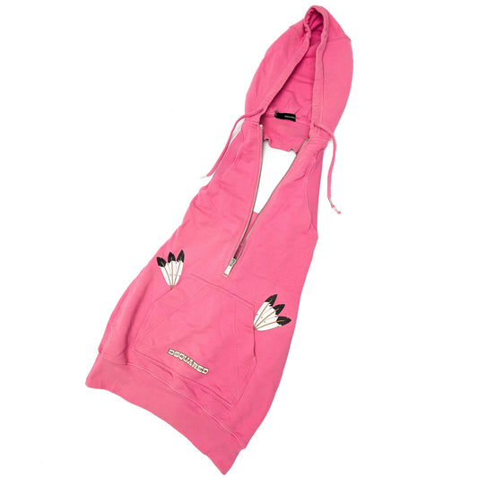 Robe capuche dos nu Dsquared2