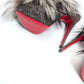 Slingback Christian Louboutin fourrure - EU37|4UK|6US