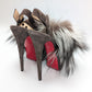 Slingback Christian Louboutin fourrure - EU37|4UK|6US