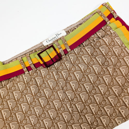 Jupe courte Rasta monogramme Dior par John Galliano S/S2004