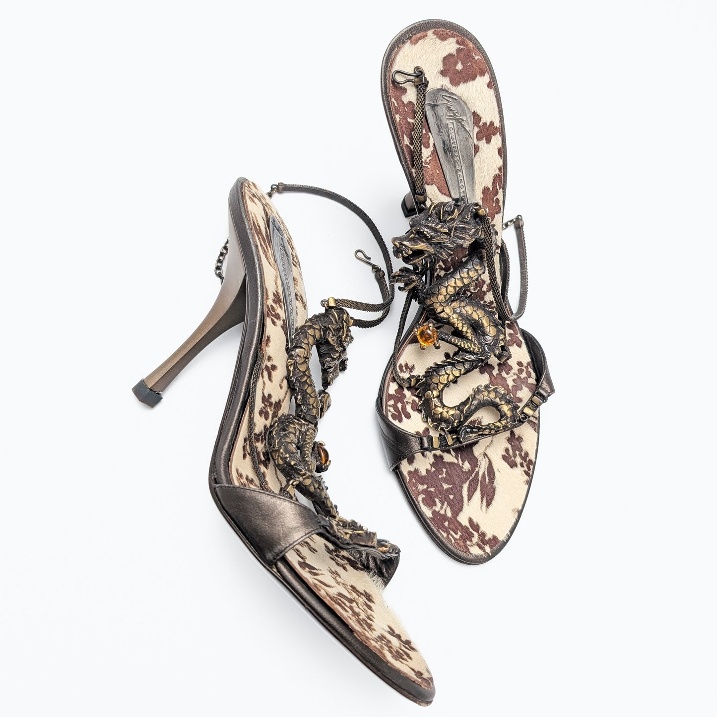 Sandales Giuseppe Zanotti "scorpion"- EU38|5UK|7US