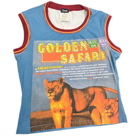 Débardeur Dolce & Gabbana "Safari" - M