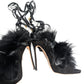 Sandales Riri fourrure Dsquared2 - EU39|UK6|US8
