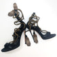 Sandales Riri fourrure Dsquared2 - EU39|UK6|US8